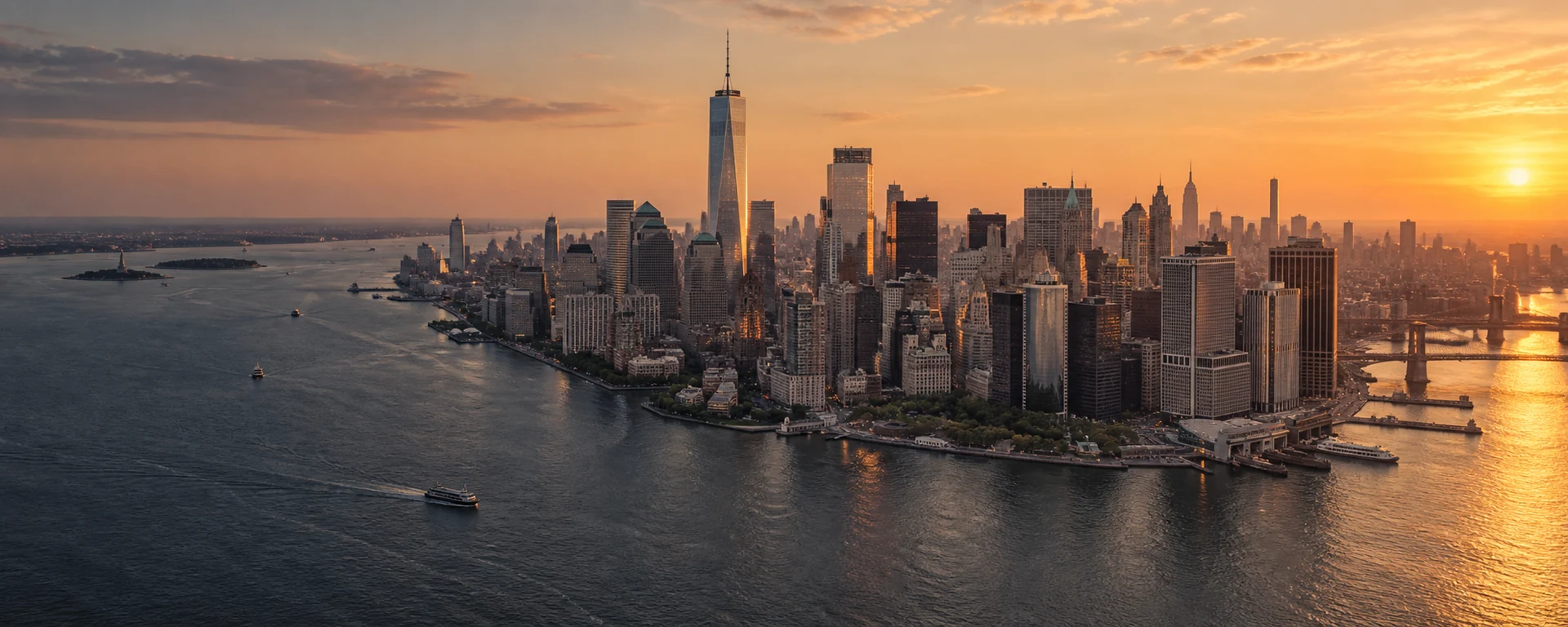 Global city skyline